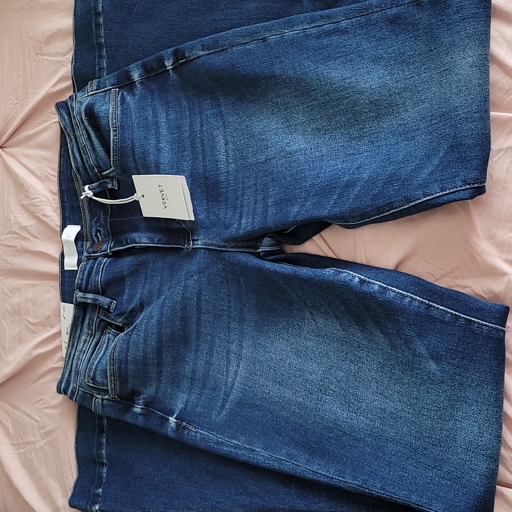 Vervet High rise super flare jeans